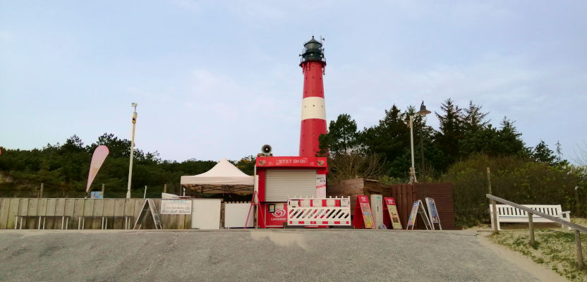 Standort der Wetterstation in
			Hörnum auf Sylt